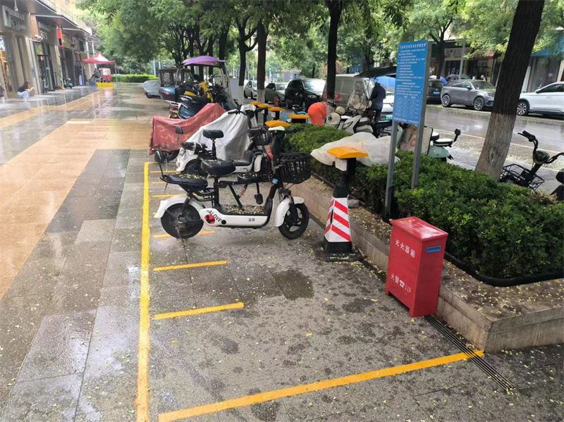 兩輪充電樁安裝實(shí)例